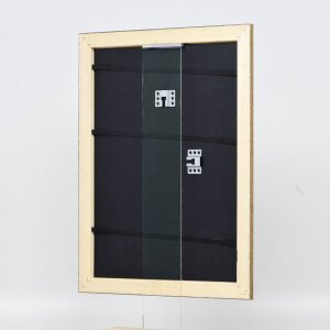 Efektný drevený rám profil 94 zlatý 60x90 cm antireflexné sklo