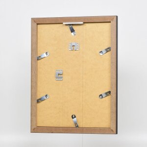 Efektný obrazový rám 2312 strieborný vysoký lesk 61x91,5 cm akrylové sklo