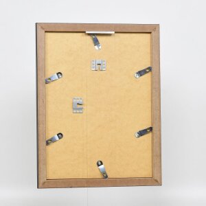 Efektný obrazový rám 2312 strieborný vysoký lesk 61x91,5 cm akrylové sklo