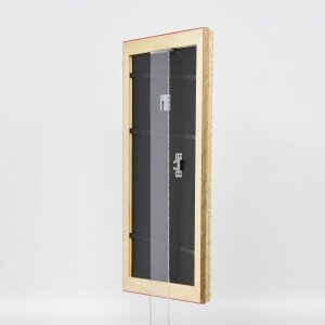 Efekt drevený barokový rám profil 37 antická strieborná 61x91,5 cm akrylové sklo