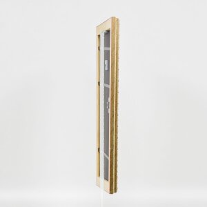 Efekt drevený barokový rám profil 37 antická strieborná 61x91,5 cm akrylové sklo