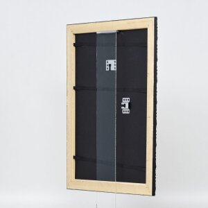 Efektný drevený rám profil 94 čierny 61x91,5 cm akrylové sklo