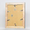 Efektný rám z masívneho dreva profil 28 strieborný 61x91,5 cm antireflexné sklo