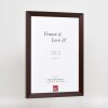 Efektný drevený rám Top N palisander 61x91,5 cm múzejné sklo