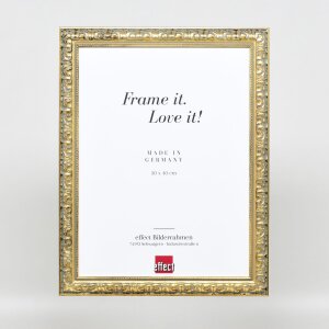 Efektný drevený rám profil 94 zlatý 61x91,5 cm múzejné sklo