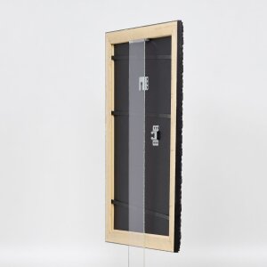 Efektný drevený rám profil 94 čierny 61x91,5 cm múzejné sklo