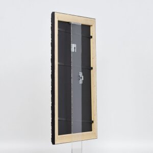 Efektný drevený rám profil 94 čierny 61x91,5 cm múzejné sklo