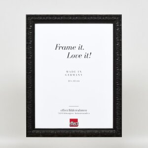 Efektný drevený rám profil 94 čierny 61x91,5 cm múzejné sklo