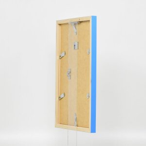 Drevený rám Top Cube 62x93 cm modré akrylové sklo