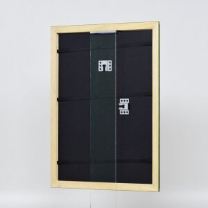 Efekt drevený rám profil 21 zelený 62x93 cm akrylové sklo