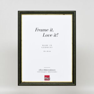 Efekt drevený rám profil 21 zelený 62x93 cm akrylové sklo