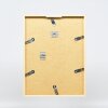 Efektný drevený rám profil 35 svetlohnedý 7x10 cm normálne sklo
