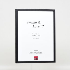 Efektný drevený rám profil 35 čierny 7x10 cm normálne sklo