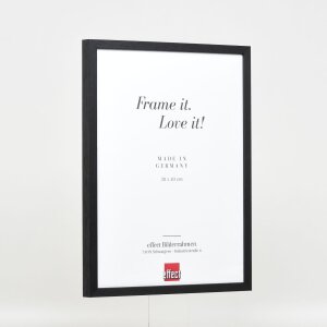 Efektný drevený rám profil 35 čierny 7x10 cm normálne sklo