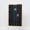 Efektný drevený rám profil 32 svetlohnedý 7x10 cm múzejné sklo