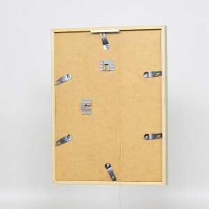 Efektný drevený rám profil 35 zelený 7x10 cm normálne sklo + dištančný rám