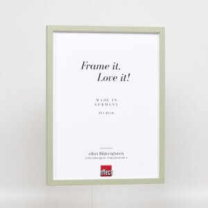 Efektný drevený rám profil 35 zelený 7x10 cm normálne sklo + dištančný rám