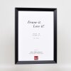 Drevený rám s efektom Top N čierne akrylové sklo 7x10 cm