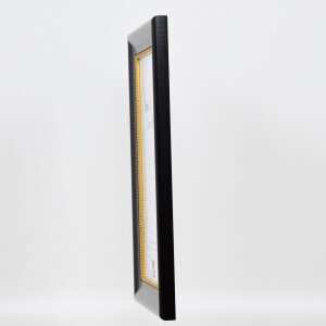 Efektný drevený rám profil 95 čierny 7x10 cm normálne sklo