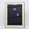 Efektný drevený rám profil 95 čierny 7x10 cm normálne sklo