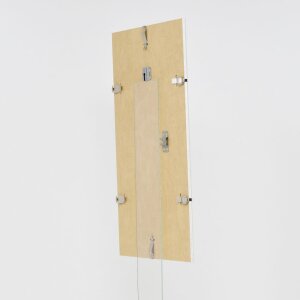 Bezrámový držiak na obrazy 70x100 cm z akrylového skla