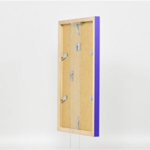 Drevený rám Top Cube 70x100 cm fialové antireflexné sklo