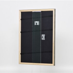 Efekt drevený rám profil 2070 akrylové sklo 70x100 cm strieborná