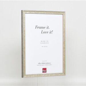 Efekt drevený rám profil 2070 akrylové sklo 70x100 cm strieborná