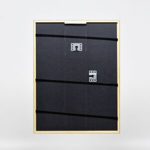 Efektný drevený rám profil 23 zelený 9x13 cm číre sklo