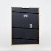 Efektný drevený rám profil 23 zelený 9x13 cm číre sklo