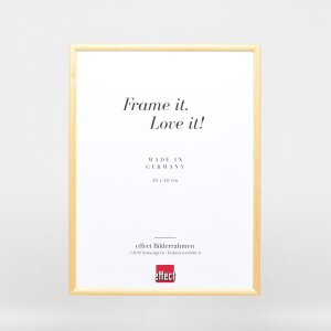Efektný rám z masívneho dreva profil 20 modrý 9x13 cm antireflexné sklo