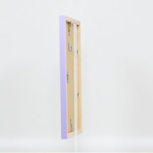 Drevený rám Top Cube 9x13 cm lila antireflexné sklo