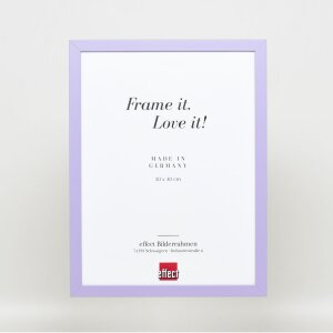 Drevený rám Top Cube 9x13 cm lila antireflexné sklo