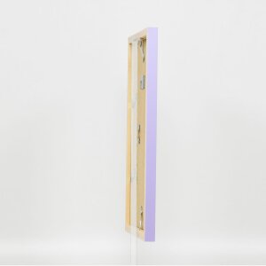 Drevený rám Top Cube 9x13 cm lila antireflexné sklo