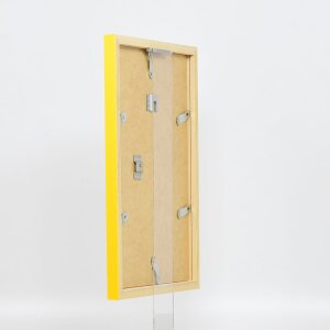 Drevený rám Top Cube 9x13 cm žlté múzejné sklo