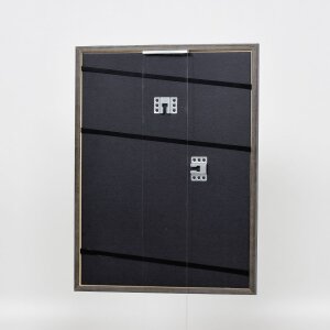 Efektný rám z masívneho dreva profil 25 zelený 9x13 cm múzejné sklo