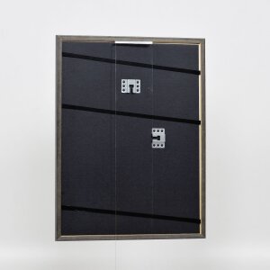 Efektný rám z masívneho dreva profil 25 zelený 9x13 cm múzejné sklo
