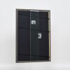 Efektný rám z masívneho dreva profil 25 zelený 9x13 cm múzejné sklo