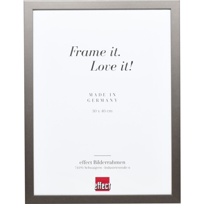 Drevený rám Top Cube 9x13 cm platinové múzejné sklo