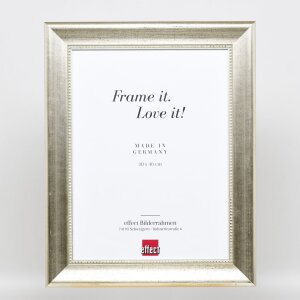 Efekt drevený rám profil 95 strieborný 9x13 cm normálne sklo