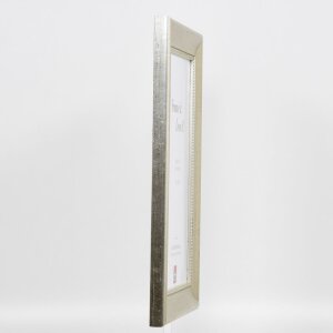Efekt drevený rám profil 95 strieborný 9x13 cm normálne sklo