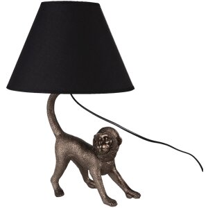 Stolová lampa hnedá 29x27x43 cm E27 6LMC0035