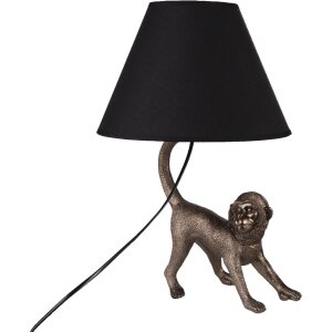 Stolová lampa hnedá 29x27x43 cm E27 6LMC0035