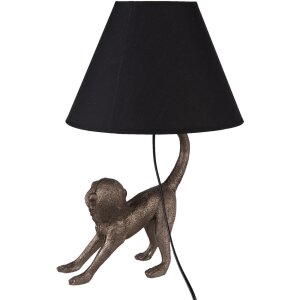 Stolová lampa hnedá 29x27x43 cm E27 6LMC0035