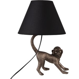Stolová lampa hnedá 29x27x43 cm E27 6LMC0035