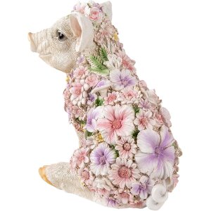 Dekorácia prasa viacfarebná 24x16x23 cm 6PR3332