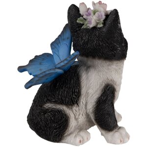 Dekorácia mačka viacfarebná 12x10x15 cm 6PR3353