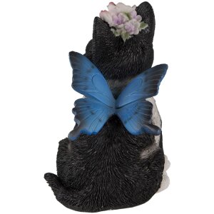 Dekorácia mačka viacfarebná 12x10x15 cm 6PR3353