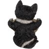 Dekorácia mačka pestrofarebná 12x9x15 cm 6PR3365