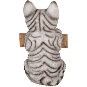 Dekorácia mačka pestrofarebná 12x9x19 cm 6PR3367